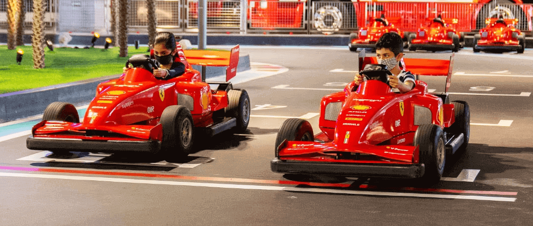 Zones Ferrari World 